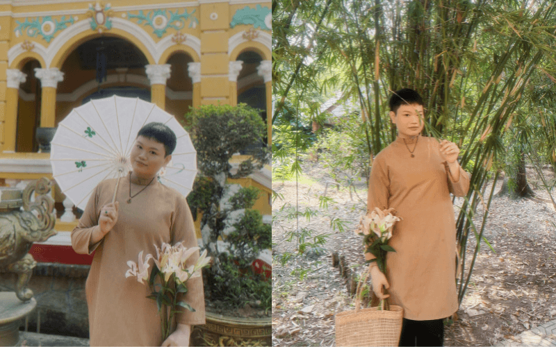 op 6 kiểu dáng chụp áo dài đẹp cho các chàng và các nàng